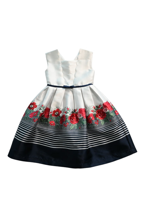 A Multicolour Sleeveless Dresses from Monsoon in size 9Y for girl. (Front View)