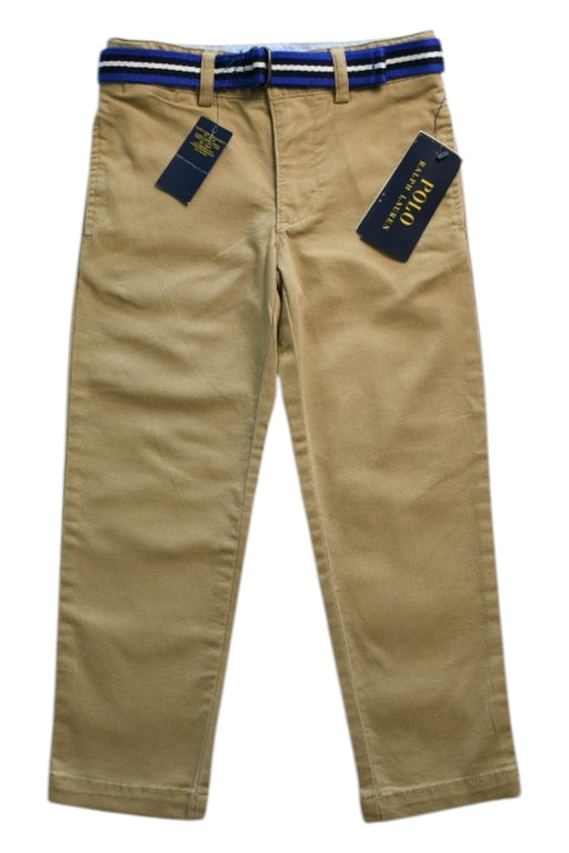 A Beige Casual Pants from Polo Ralph Lauren in size 3T for boy. (Front View)