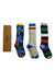 A Multicolour Socks from Boden in size 6T for boy. (Back View)