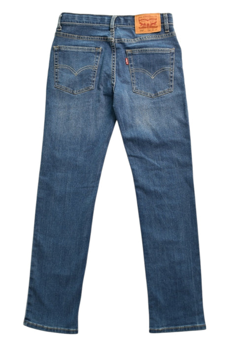 A Blue Jeans from Levi's in size 12Y for boy. (Back View)