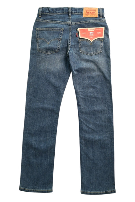 A Blue Jeans from Levi's in size 12Y for boy. (Back View)