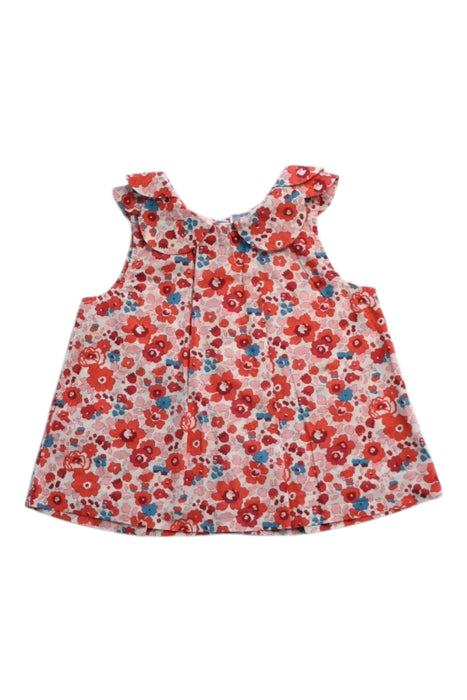 A Multicolor Sleeveless Tops from Jacadi in size 18-24M for girl. (Back View)