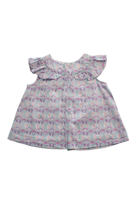 A Multicolour Sleeveless Tops from Jacadi in size 18-24M for girl. (Front View)