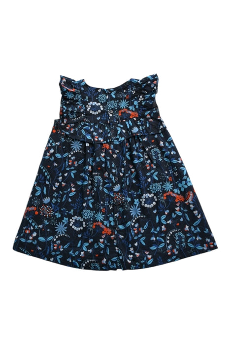 A Multicolour Sleeveless Dresses from Jacadi in size 18-24M for girl. (Back View)