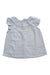 A Blue Short Sleeve Tops from Jacadi in size 18-24M for girl. (Front View)