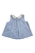 A Blue Sleeveless Tops from Jacadi in size 18-24M for girl. (Front View)