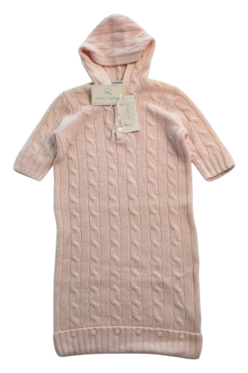 A Pink Sweater Dresses from Ralph Lauren in size 6-12M for girl. (Front View)