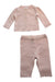 A Pink Pants Sets from Ralph Lauren in size 6-12M for girl. (Front View)
