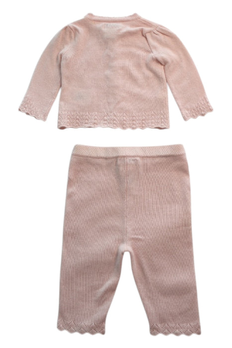 A Pink Pants Sets from Ralph Lauren in size 6-12M for girl. (Back View)