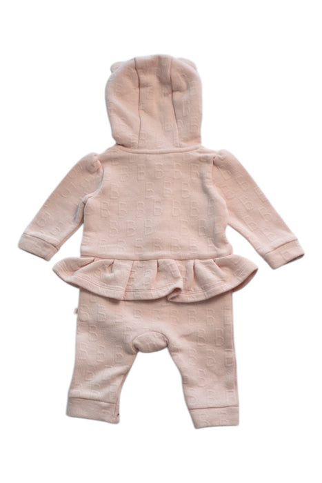 A Pink Long Overalls from Baker by Ted Baker in size 0-3M for girl. (Back View)