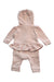 A Pink Long Overalls from Baker by Ted Baker in size 0-3M for girl. (Back View)