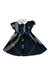 A Multicolour Short Sleeve Dresses from Burberry in size 6T for girl. (Front View)