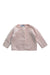A Pink Cardigans from Jacadi in size 3-6M for girl. (Front View)