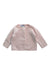 A Pink Cardigans from Jacadi in size 3-6M for girl. (Front View)