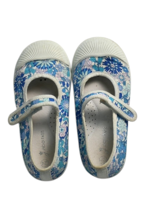 A Multicolour Flats from Jacadi in size 3T for girl. (Front View)