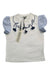 A White Short Sleeve Tops from Fracomina in size 6T for girl. (Front View)