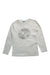 A White Long Sleeve T Shirts from Jacadi in size 8Y for boy. (Front View)
