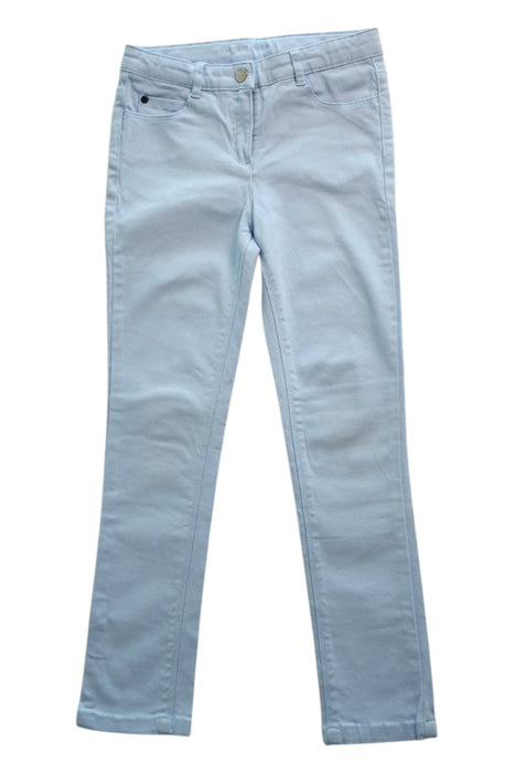 A Blue Jeans from Jacadi in size 6T for girl. (Front View)