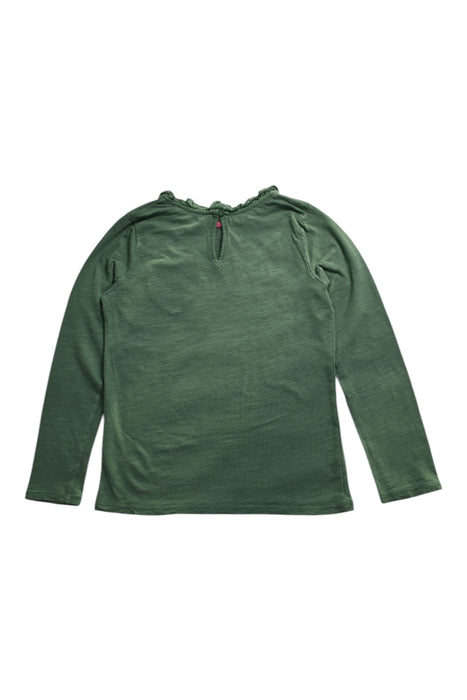 A Green Long Sleeve Tops from Boden in size 9Y for girl. (Back View)