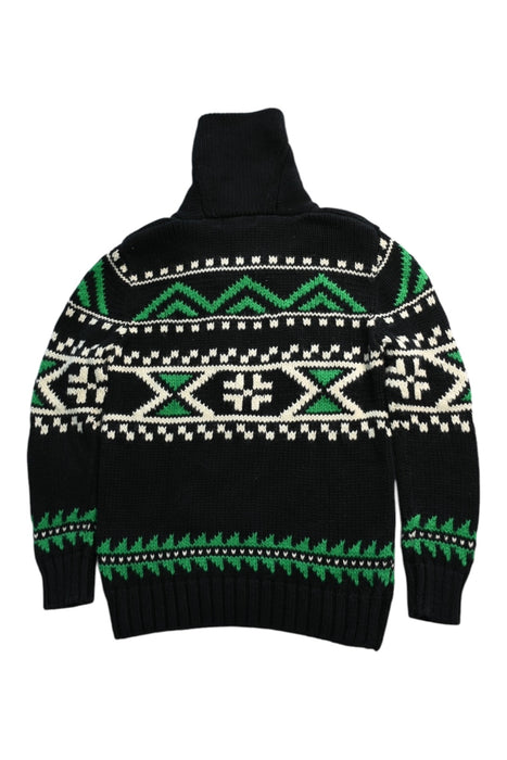 A Multicolour Knit Sweaters from Polo Ralph Lauren in size 7Y for boy. (Back View)