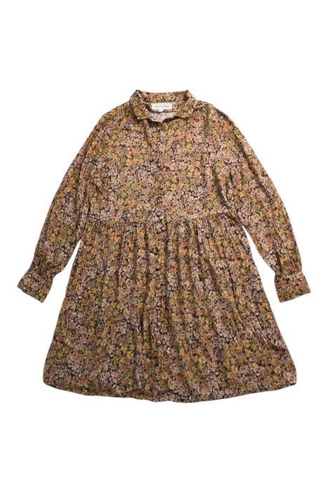 A Multicolour Long Sleeve Dresses from Excuse My French in size 8Y for girl. (Front View)