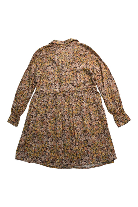 A Multicolour Long Sleeve Dresses from Excuse My French in size 8Y for girl. (Back View)