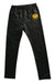 A Black Leggings from Petite Hailey in size 8Y for girl. (Front View)