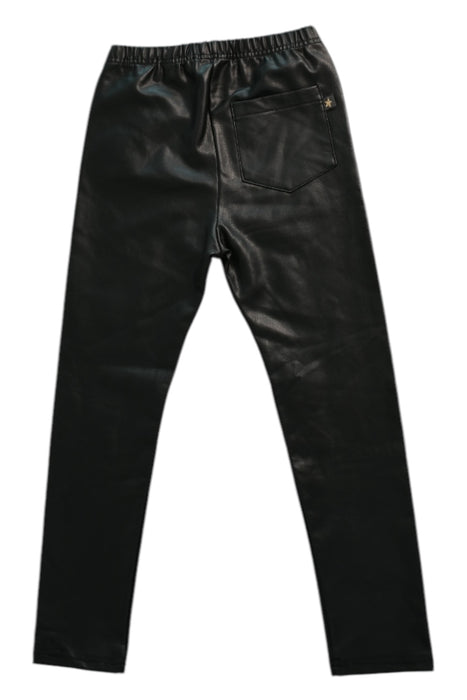 A Black Leggings from Petite Hailey in size 8Y for girl. (Back View)