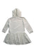 A White Long Sleeve Dresses from Monnalisa in size 6T for girl. (Back View)
