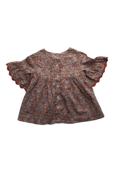A Multicolour Short Sleeve Tops from Tartine et Chocolat in size 3T for girl. (Back View)