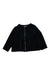 A Navy Lightweight Jackets from Jacadi in size 3T for girl. (Front View)