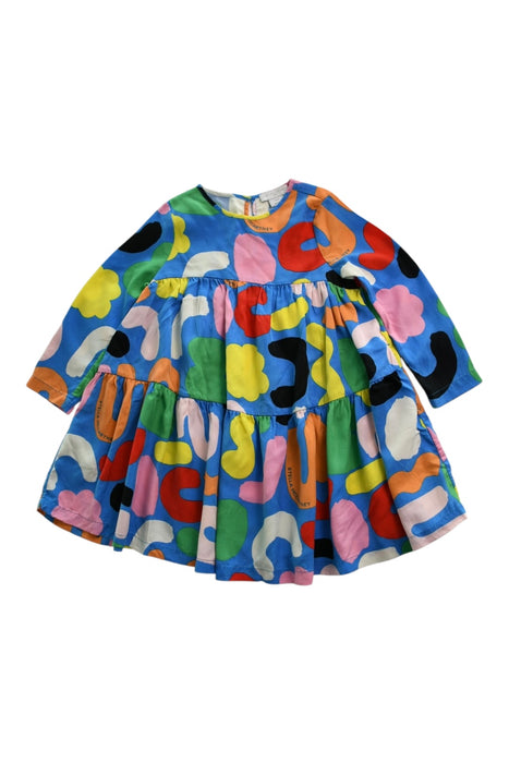 A Multicolour Long Sleeve Dresses from Stella McCartney in size 5T for girl. (Front View)