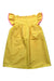 A Yellow Sleeveless Dresses from Holly Hastie in size 6T for girl. (Back View)