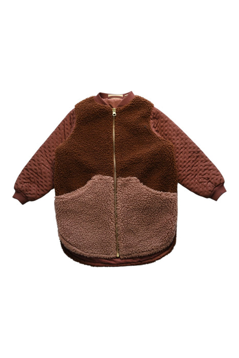 A Brown Puffer/Quilted Coats & Outerwear from Soft Gallery in size 4T for girl. (Front View)