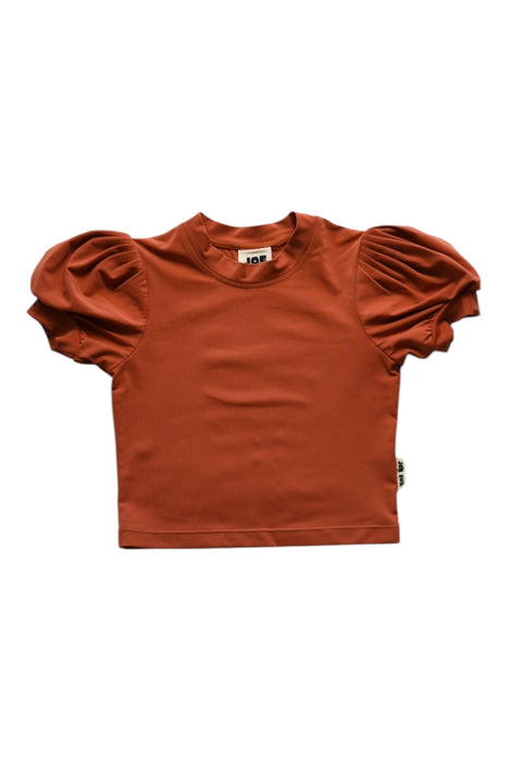 A Orange Rash Guards from Joe Sun in size 4T for girl. (Front View)