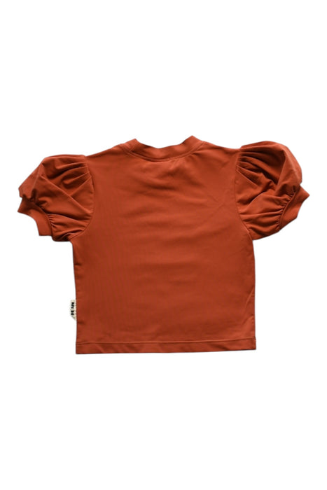 A Orange Rash Guards from Joe Sun in size 4T for girl. (Back View)