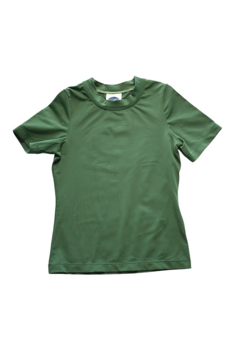 A Green Rash Guards from Joe Sun in size 6T for girl. (Front View)