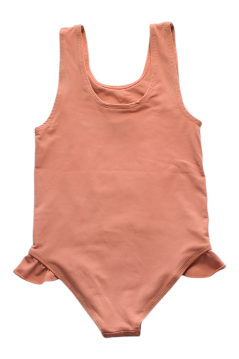 A Peach Swimsuits from Joe Sun in size 4T for girl. (Back View)