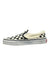 A Black Slip Ons from Vans in size 6T for neutral. (Front View)