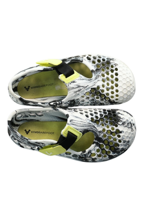 A Multicolour Aqua Shoes from Vivobarefoot in size 6T for girl. (Back View)