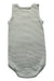 A Grey Sleeveless Bodysuits from Petit Bateau in size 18-24M for neutral. (Back View)