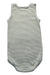 A Grey Sleeveless Bodysuits from Petit Bateau in size 18-24M for neutral. (Back View)