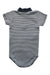 A Navy Short Sleeve Bodysuits from Petit Bateau in size 18-24M for neutral. (Back View)