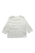 A White Long Sleeve T Shirts from Mayoral in size 6-12M for boy. (Back View)