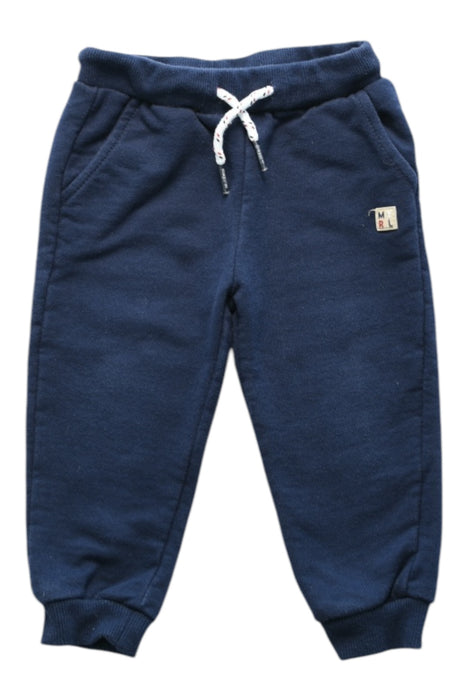 A Navy Sweatpants from Mayoral in size 6-12M for neutral. (Front View)