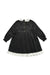 A Black Long Sleeve Dresses from Newbie in size 4T for girl. (Back View)