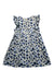 A Blue Sleeveless Dresses from Hunter + Boo in size 5T for girl. (Back View)