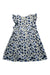 A Blue Sleeveless Dresses from Hunter + Boo in size 5T for girl. (Back View)