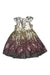 A Multicolour Sleeveless Dresses from Seed in size 5T for girl. (Back View)