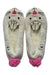 A White Slippers from Joules in size 5T for girl. (Front View)